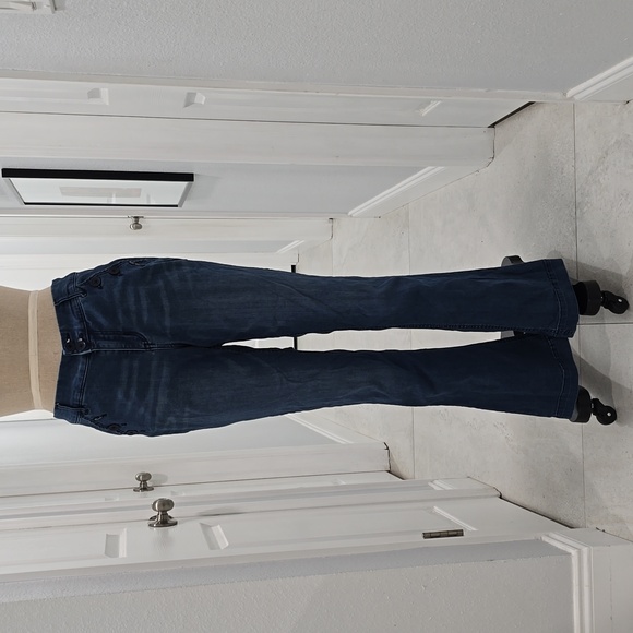 Stylish Bootcut Denim Trousers - Picture 1 of 4